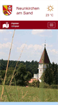 Mobile Screenshot of neunkirchen-am-sand.de